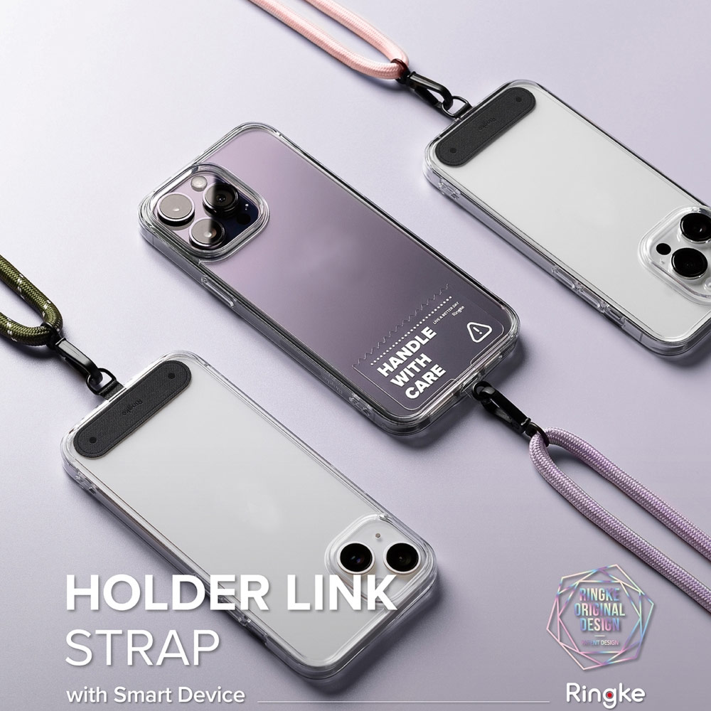 Picture of Ringke Shoulder Strap Holder Link for Phone case (Black White)