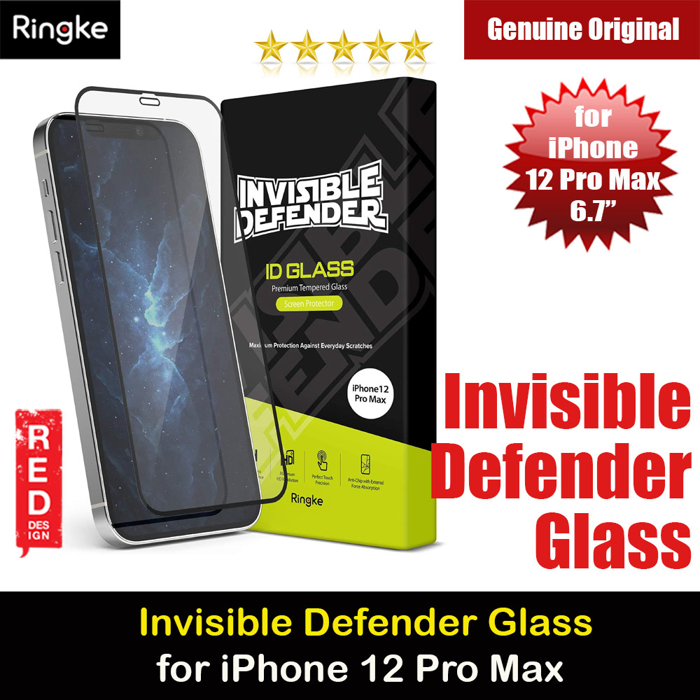 Picture of Ringke Invisible Defender Glass Screen Protector for iPhone 12 Pro Max 6.7 Apple iPhone 12 Pro Max 6.7- Apple iPhone 12 Pro Max 6.7 Cases, Apple iPhone 12 Pro Max 6.7 Covers, iPad Cases and a wide selection of Apple iPhone 12 Pro Max 6.7 Accessories in Malaysia, Sabah, Sarawak and Singapore 