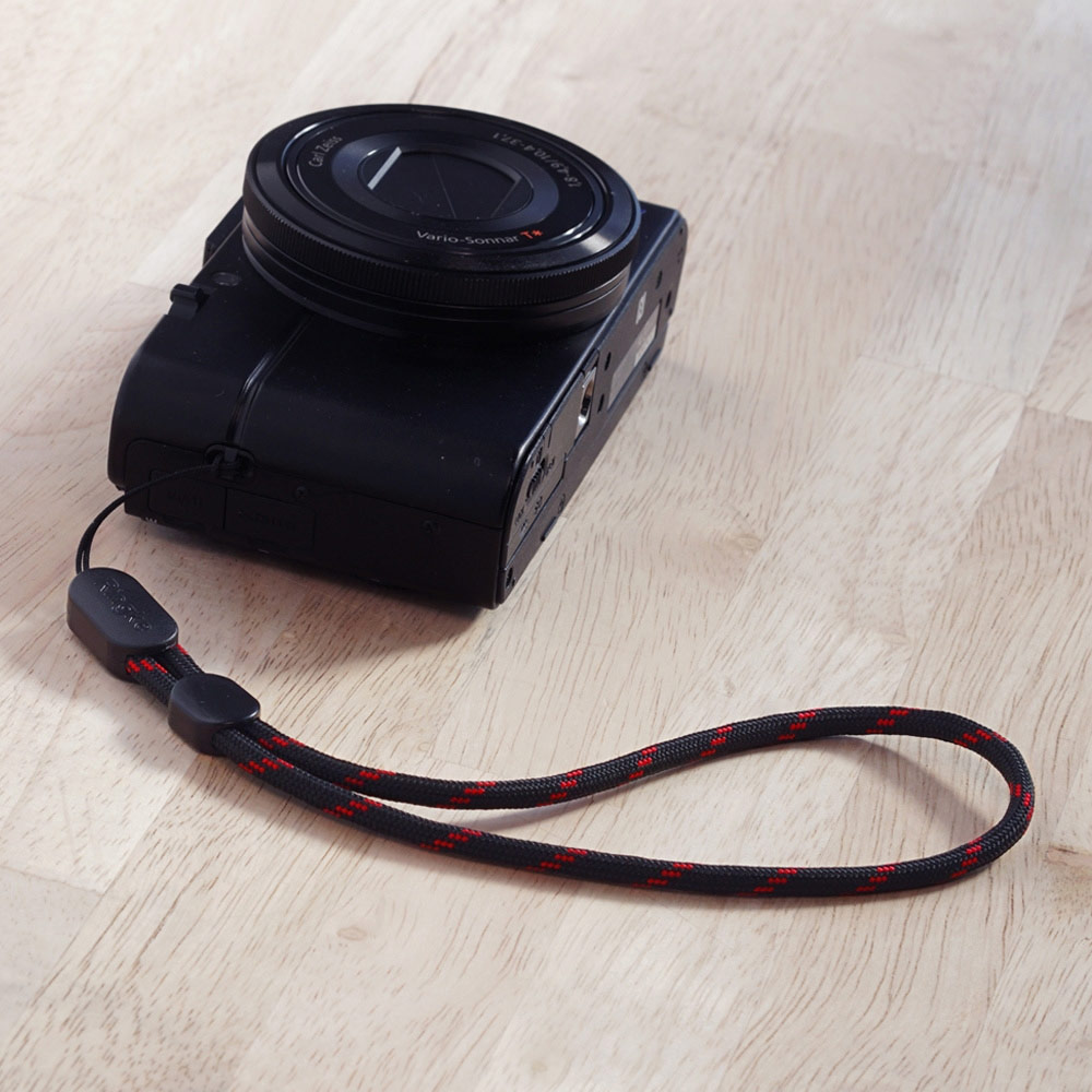 Picture of Ringke Paracord Lanyard Wrist Strap (Black)