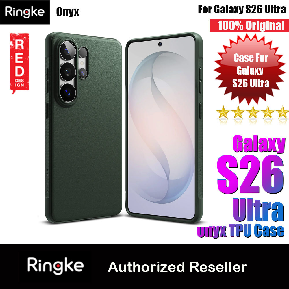 Picture of Ringke Onyx Slim TPU Protection Case for Samsung Galaxy S26 Ultra (Dark Green) Samsung Galaxy S26 Ultra- Samsung Galaxy S26 Ultra Cases, Samsung Galaxy S26 Ultra Covers, iPad Cases and a wide selection of Samsung Galaxy S26 Ultra Accessories in Malaysia, Sabah, Sarawak and Singapore 