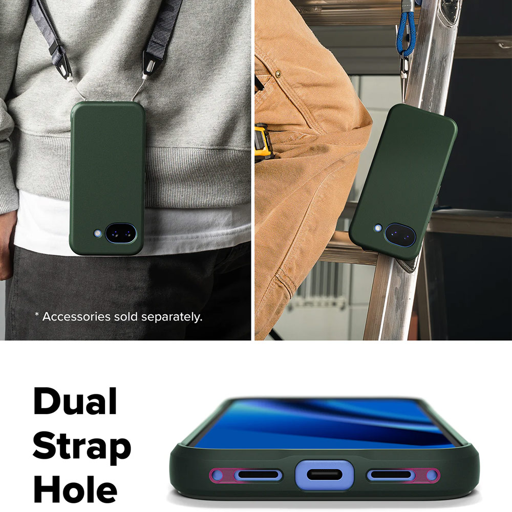 Picture of Google Pixel 10a Case | Ringke Onyx Slim TPU Protection Case for Google Pixel 10a (Dark Green)