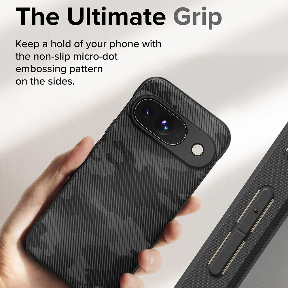 Picture of Google Pixel 9 Case | Ringke Onyx Drop Protection Case for Google Pixel 9 (Camo Black)