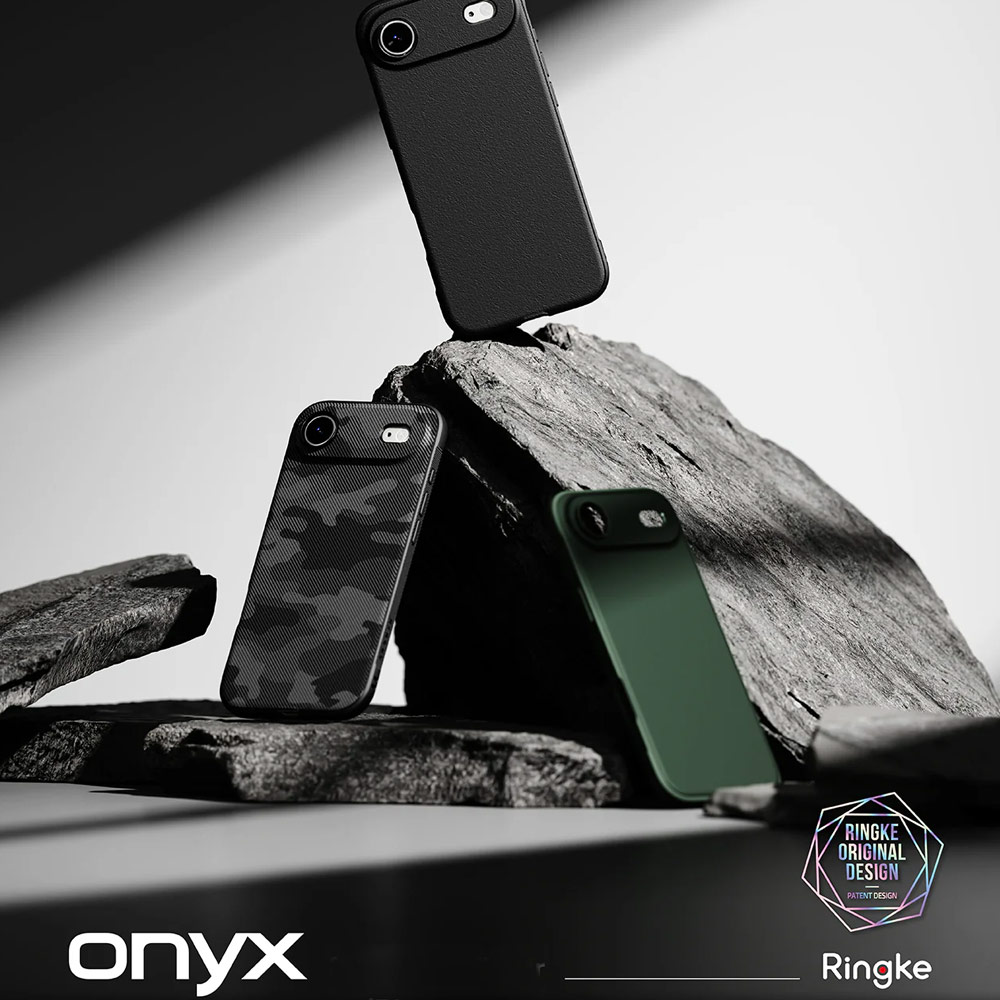 Picture of Apple iPhone Air 6.5 Case | Ringke Onyx TPU Anti Finger Print Anti Slip Drop Protection Case for iPhone Air 6.5 (Black)