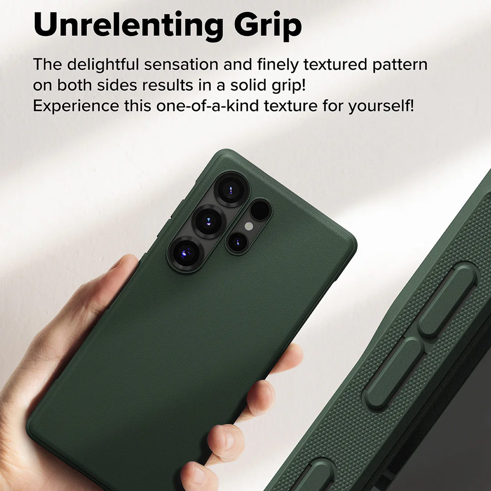 Picture of Samsung Galaxy S25 Ultra Case | Ringke Onyx TPU Protection Case for Samsung Galaxy S25 Ultra (Dark Green)