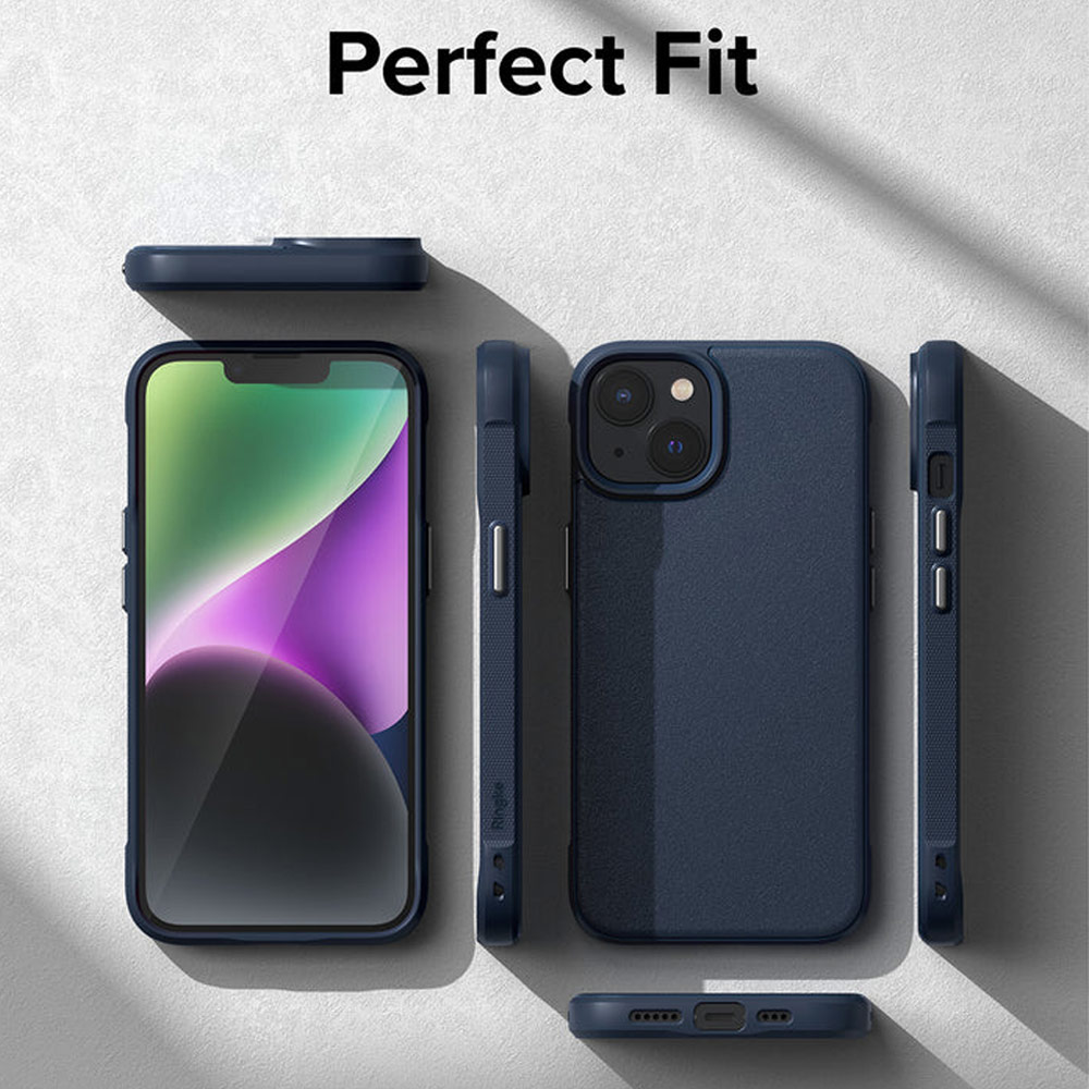 Picture of Apple iPhone 14 Plus 6.7 Case | Ringke Onyx Tough Heavy Duty Protection Case for Apple iPhone 14 Plus 6.7 (Navy)