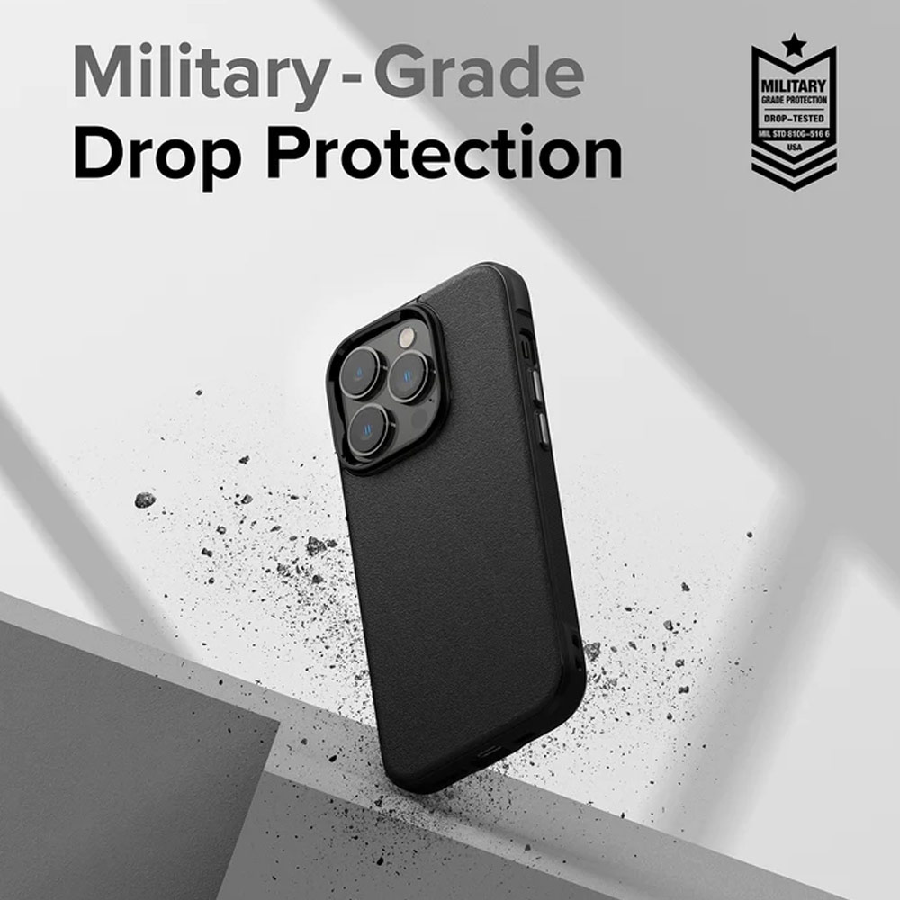 Picture of Apple iPhone 14 Pro 6.1 Case | Ringke Onyx Tough Heavy Duty Protection Case for Apple iPhone 14 Pro 6.1 (Dark Gray)