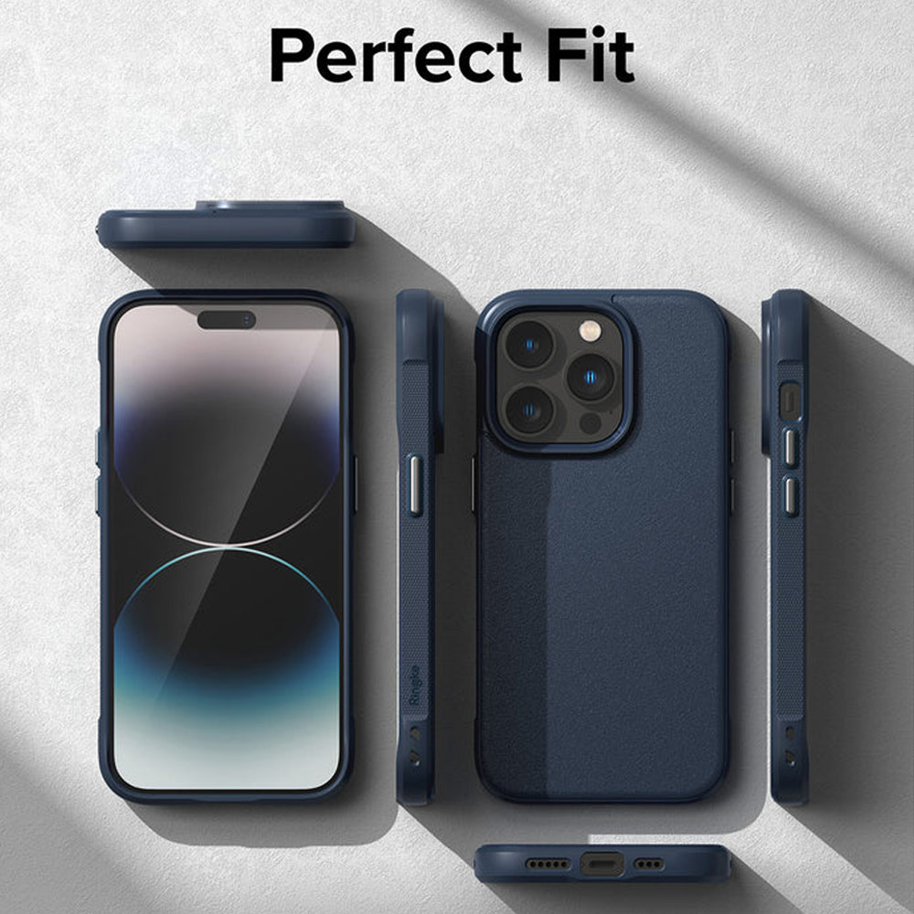 Picture of Apple iPhone 14 Pro Max 6.7 Case | Ringke Onyx Tough Heavy Duty Protection Case for Apple iPhone 14 Pro Max 6.7 (Navy)