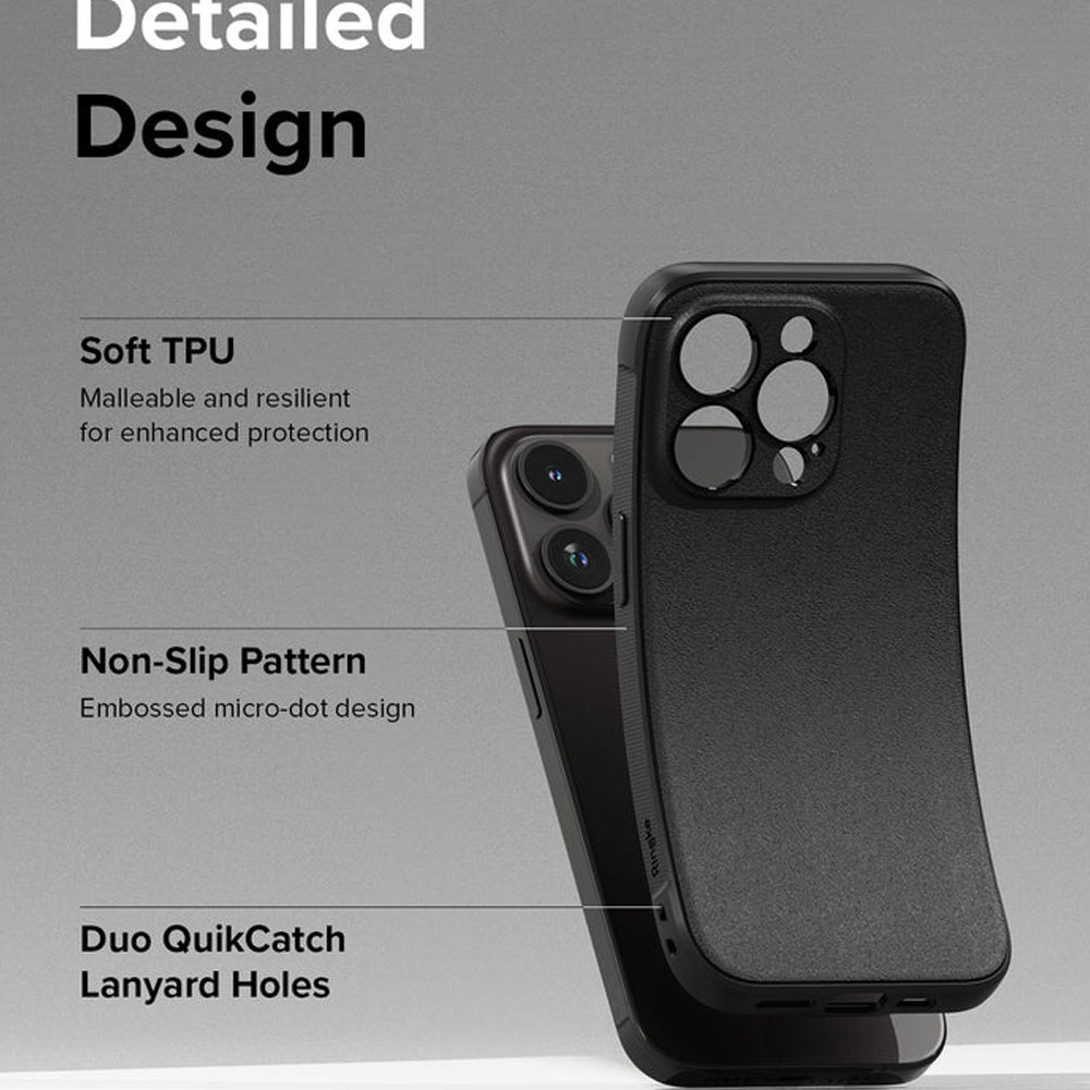 Picture of Apple iPhone 15 Pro 6.1 Case | Ringke Onyx Tough Heavy Duty Slim Light Drop Protection Case for Apple iPhone 15 Pro 6.1 (Dark Green)
