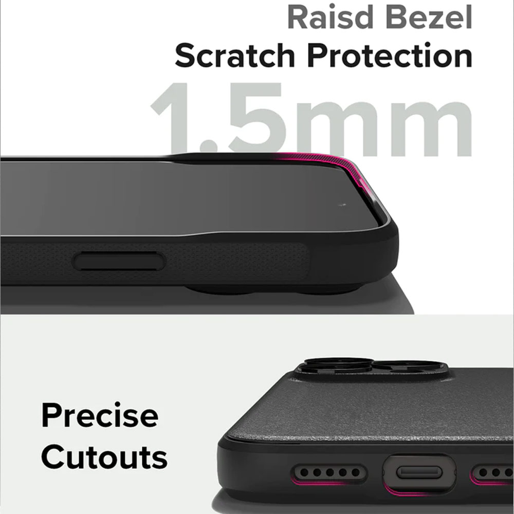 Picture of Apple iPhone 15 Pro 6.1 Case | Ringke Onyx Tough Heavy Duty Slim Light Drop Protection Case for Apple iPhone 15 Pro 6.1 (Dark Green)