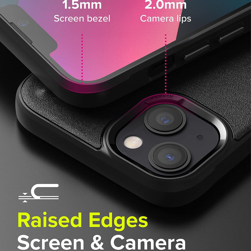 Picture of Apple iPhone 13 6.1 Case | Ringke Onyx Protection Case for Apple iPhone 13 6.1 (Dark Gray)