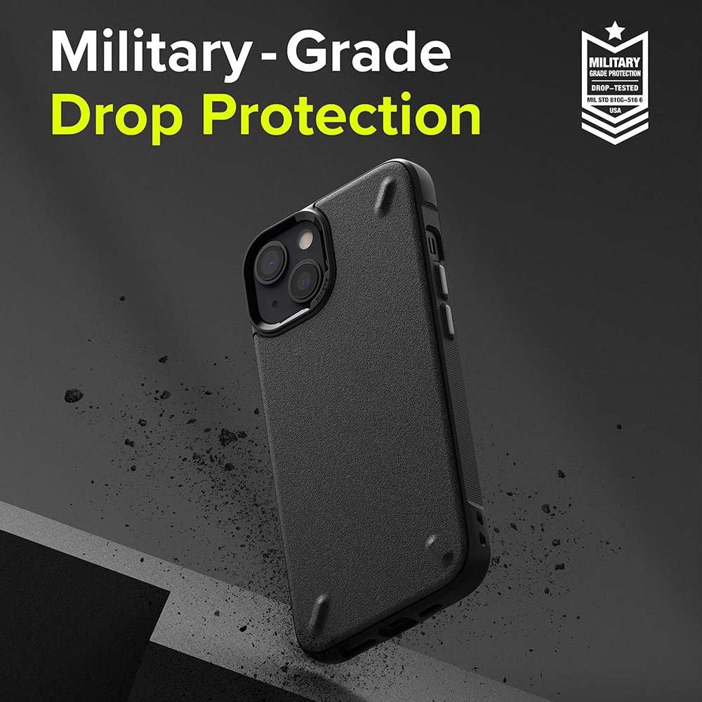 Picture of Apple iPhone 13 6.1 Case | Ringke Onyx Protection Case for Apple iPhone 13 6.1 (Dark Gray)
