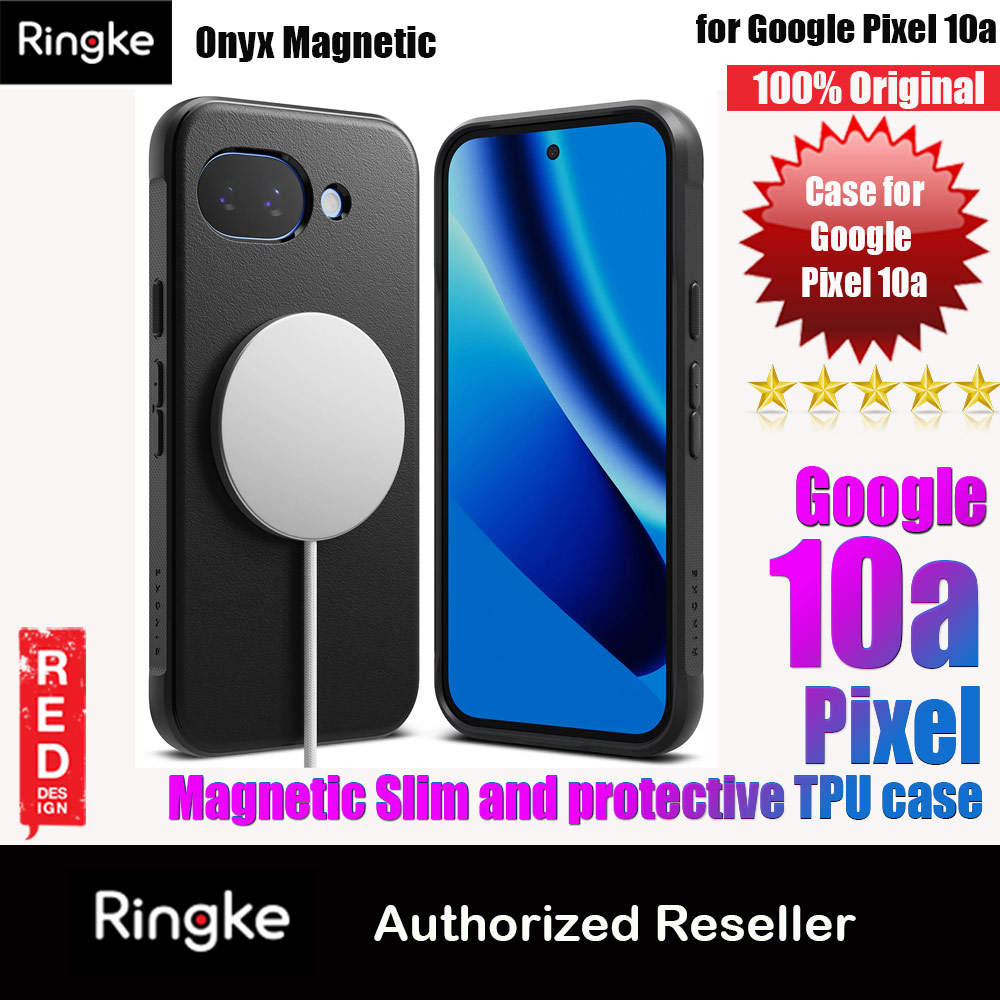 Picture of Ringke Onyx Magnetic Slim TPU Protection Case for Google Pixel 10a (Black) Google Pixel 10a- Google Pixel 10a Cases, Google Pixel 10a Covers, iPad Cases and a wide selection of Google Pixel 10a Accessories in Malaysia, Sabah, Sarawak and Singapore 