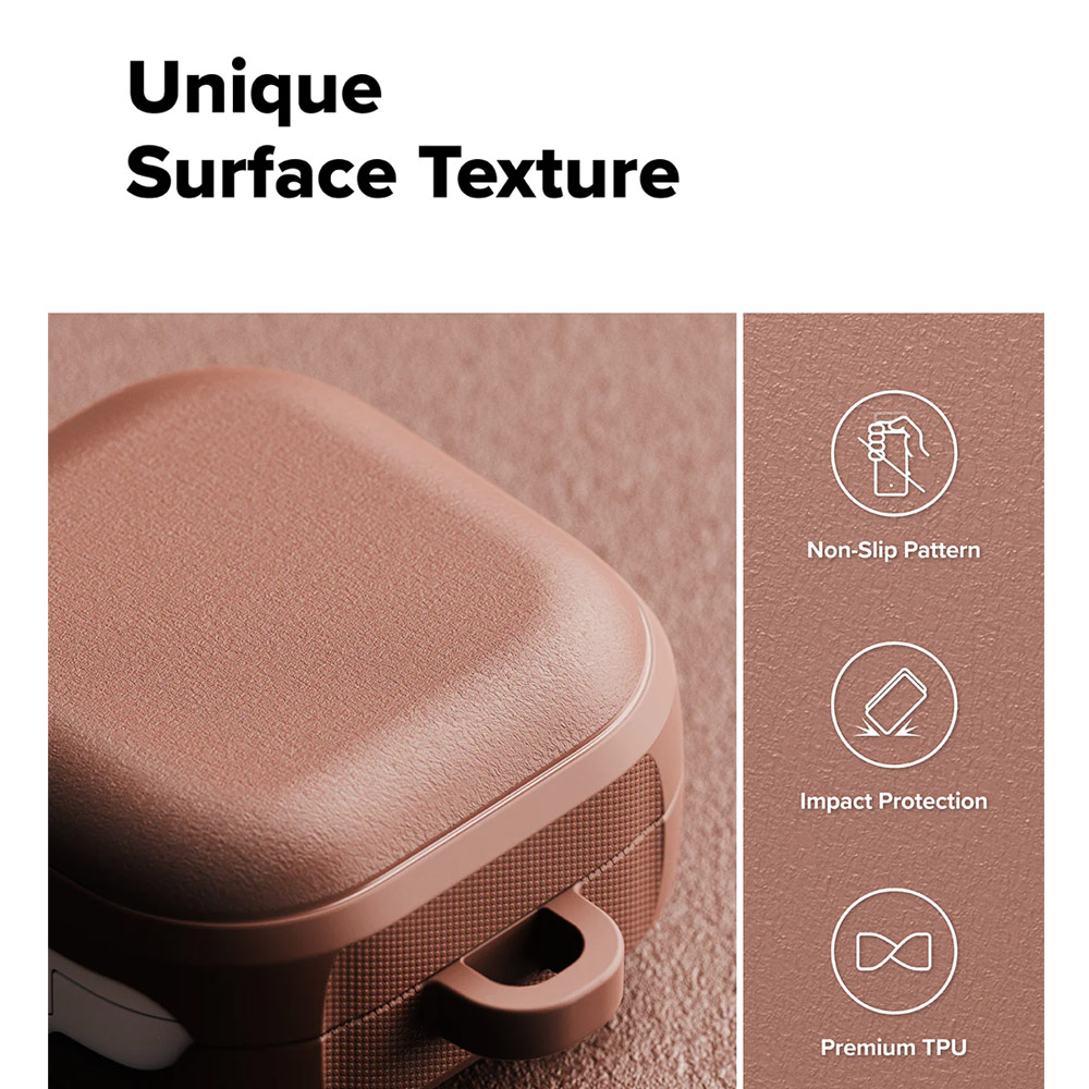 Picture of Samsung Galaxy Buds 4 Pro | 4 Case | Ringke Onyx Magnetic Rugged Impact Resistant Case for Samsung Galaxy Buds 4 Pro | 4 (Constant Coral)