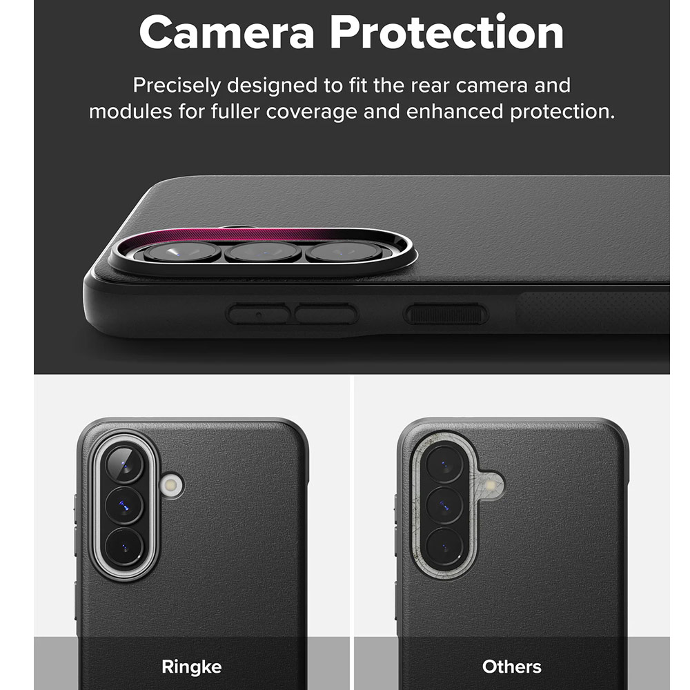 Picture of Samsung Galaxy A57 Case | Ringke Onyx Slim TPU Protection Case for Samsung Galaxy A57 (Black)