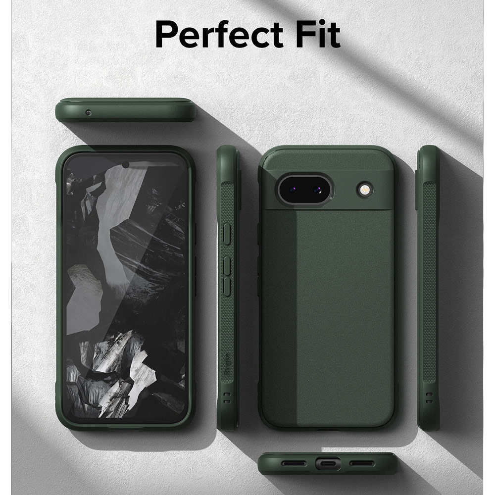 Picture of Google Pixel 8a Case | Ringke Onyx Heavy Duty Drop Drop Protection Case for Google Pixel 8a (Green)