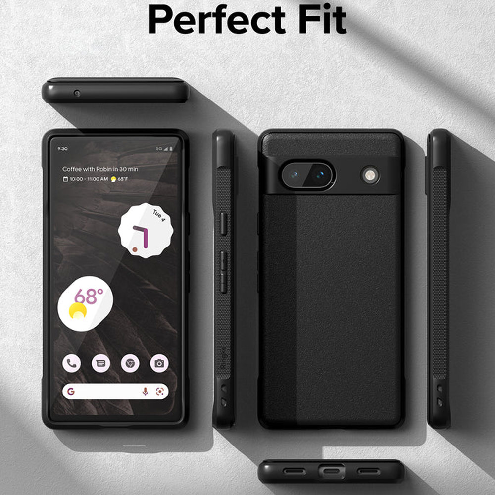 Picture of Google Pixel 7a  | Ringke Onyx Slim and Lightweight TPU  Drop Protection for Google Pixel 7a (Black)