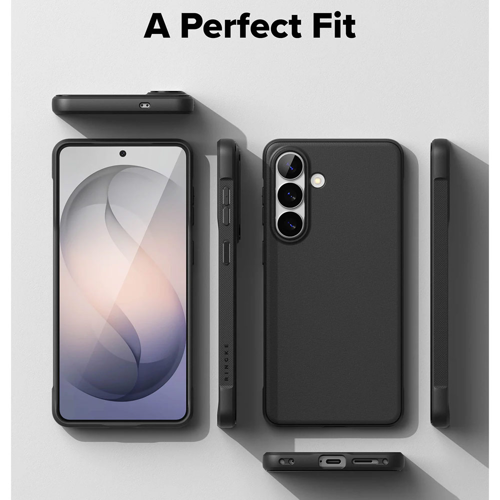 Picture of Samsung Galaxy S26 Case | Ringke Onyx Slim TPU Protection Case for Samsung Galaxy S26 (Black)