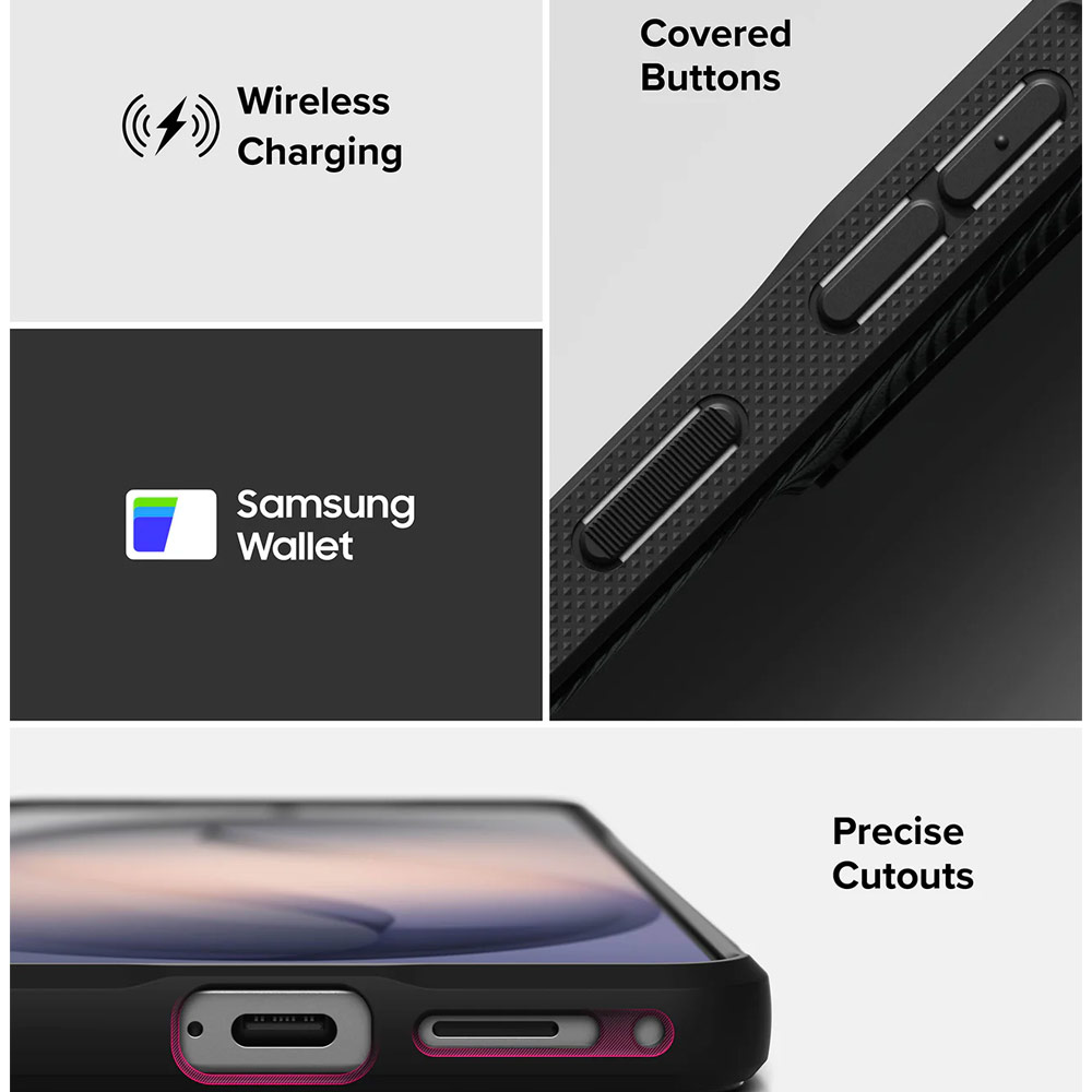 Picture of Samsung Galaxy S26 Case | Ringke Onyx Slim TPU Protection Case for Samsung Galaxy S26 (Camo Black)