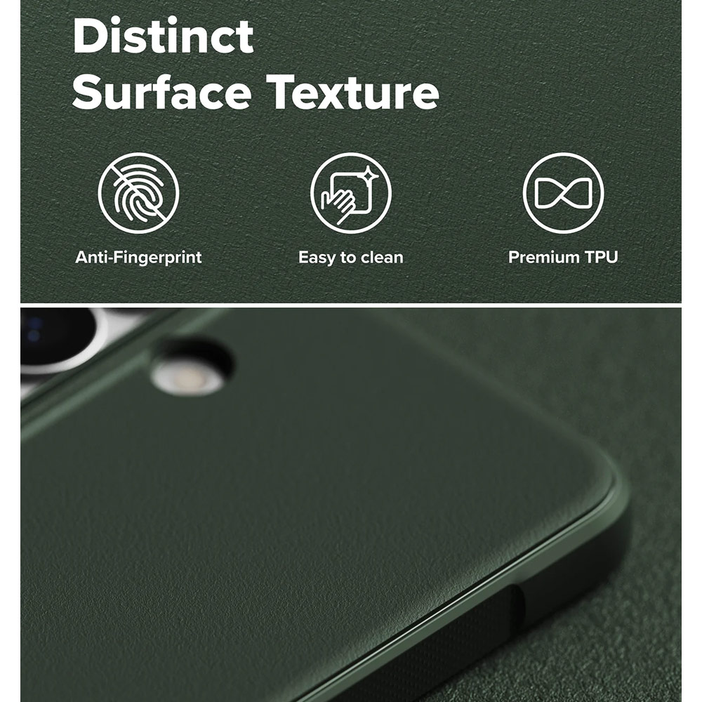 Picture of Samsung Galaxy S26 Plus Case | Ringke Onyx Slim TPU Protection Case for Samsung Galaxy S26 Plus (Dark Green)
