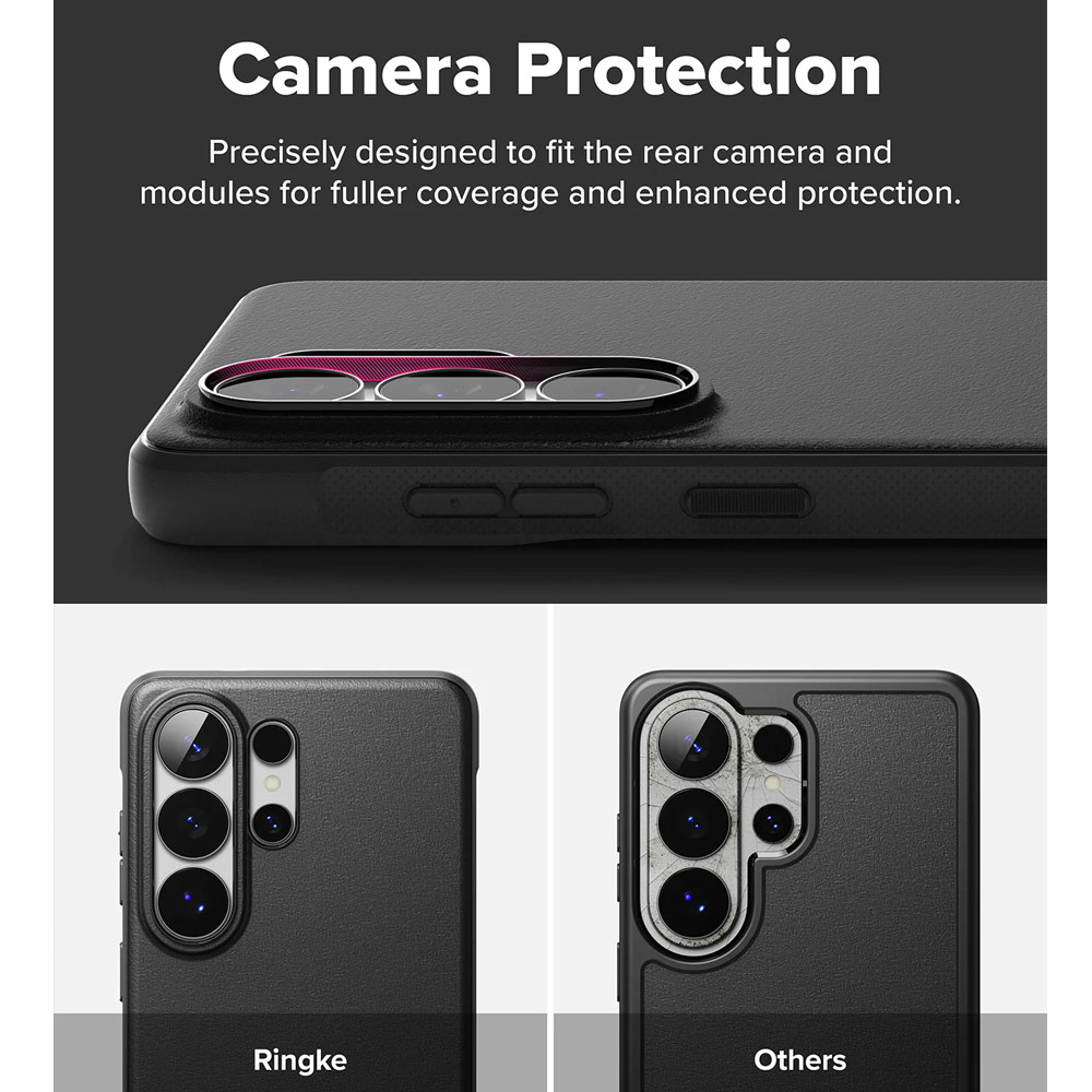 Picture of Samsung Galaxy S26 Ultra Case | Ringke Onyx Slim TPU Protection Case for Samsung Galaxy S26 Ultra (Black)