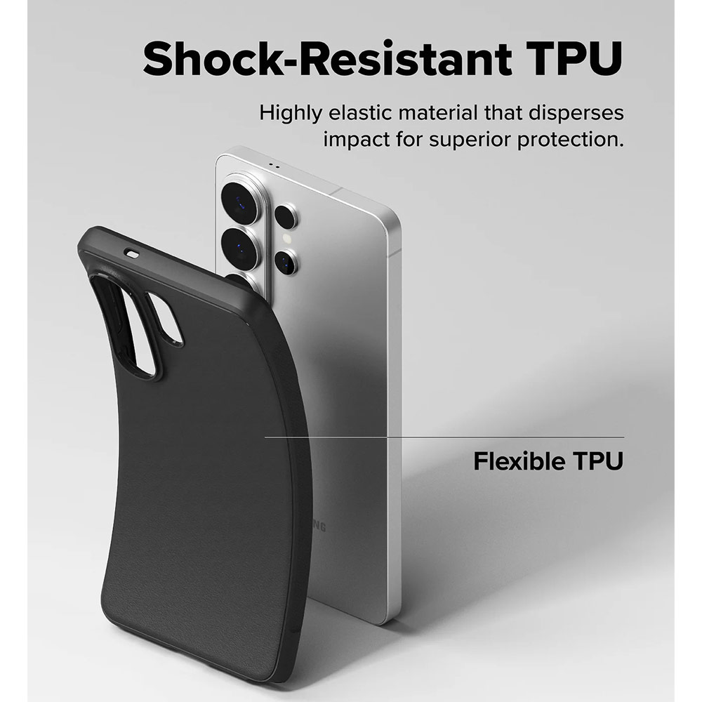 Picture of Samsung Galaxy S26 Ultra Case | Ringke Onyx Slim TPU Protection Case for Samsung Galaxy S26 Ultra (Black)