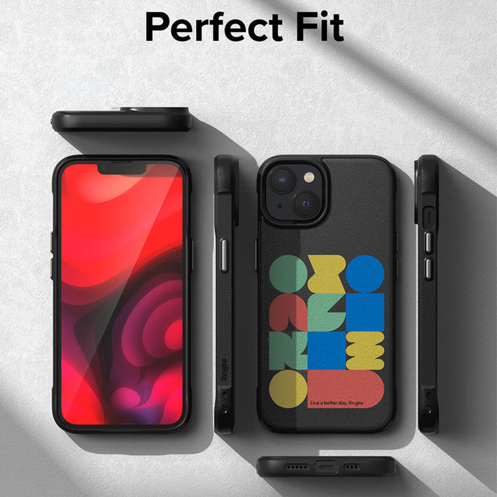 Picture of Apple iPhone 14 Plus 6.7 Case | Ringke Onyx Design Tough Heavy Duty Protection Case for Apple iPhone 14 Plus 6.7 (Block)