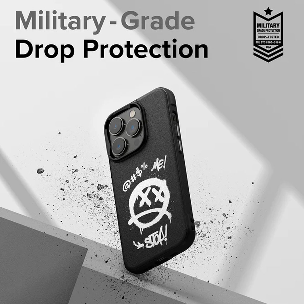 Picture of Apple iPhone 14 Pro Max 6.7 Case | Ringke Onyx Design Tough Heavy Duty Protection Case for Apple iPhone 14 Pro Max 6.7 (Block)