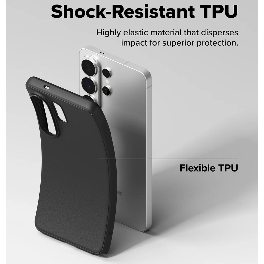 Picture of Samsung Galaxy S26 Ultra Case | Ringke Onyx Magnetic Slim TPU Protection Case for Samsung Galaxy S26 Ultra (Black)