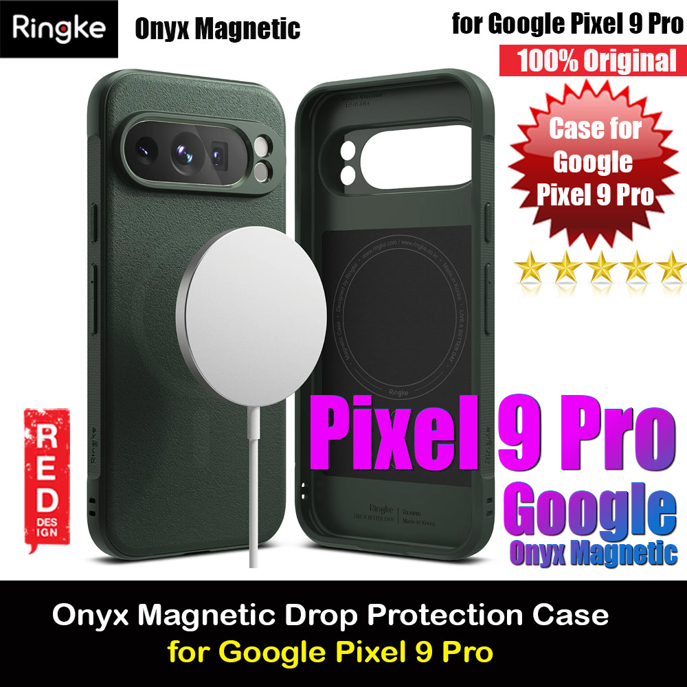 Picture of Ringke Onyx Magnetic Charging Compatible Drop Protection Case for Google Pixel 9 Pro (Dark Green) Google Pixel 9	 Pro- Google Pixel 9	 Pro Cases, Google Pixel 9	 Pro Covers, iPad Cases and a wide selection of Google Pixel 9	 Pro Accessories in Malaysia, Sabah, Sarawak and Singapore 