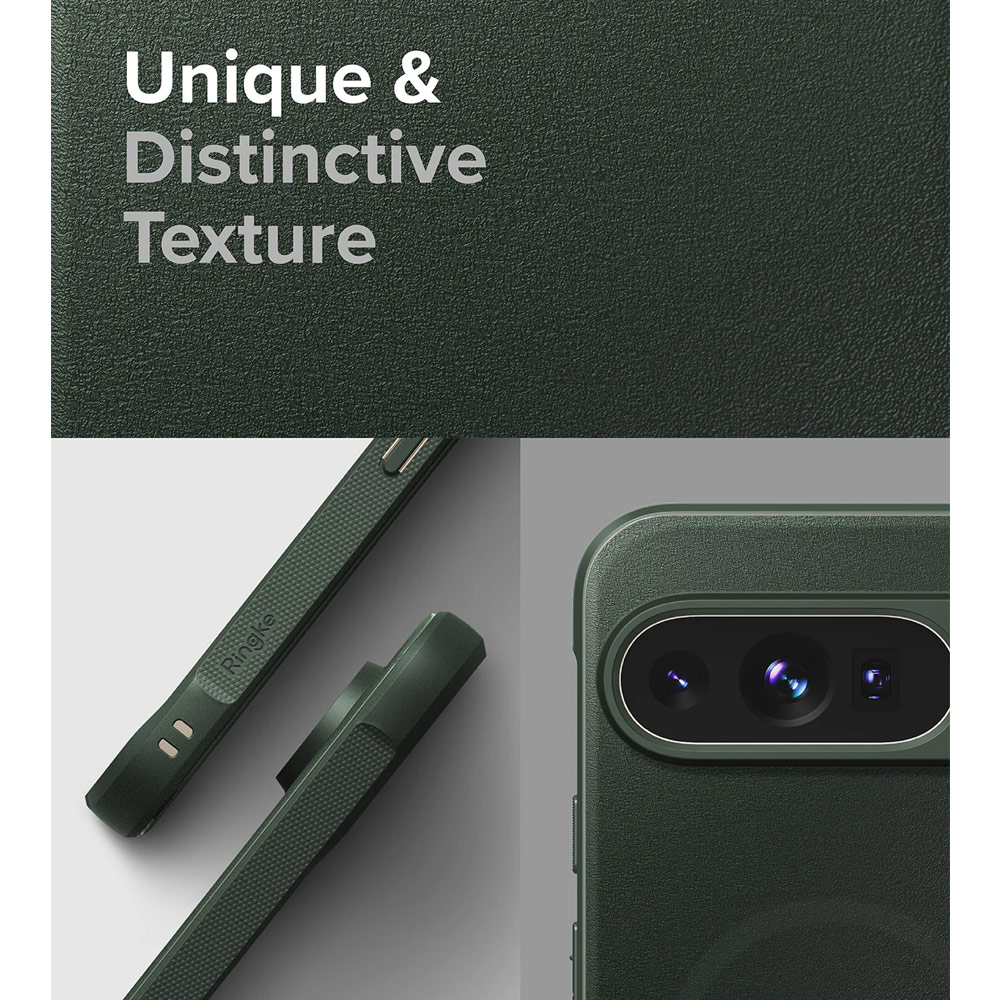 Picture of Google Pixel 9	 Pro Case | Ringke Onyx Magnetic Charging Compatible Drop Protection Case for Google Pixel 9 Pro (Dark Green)