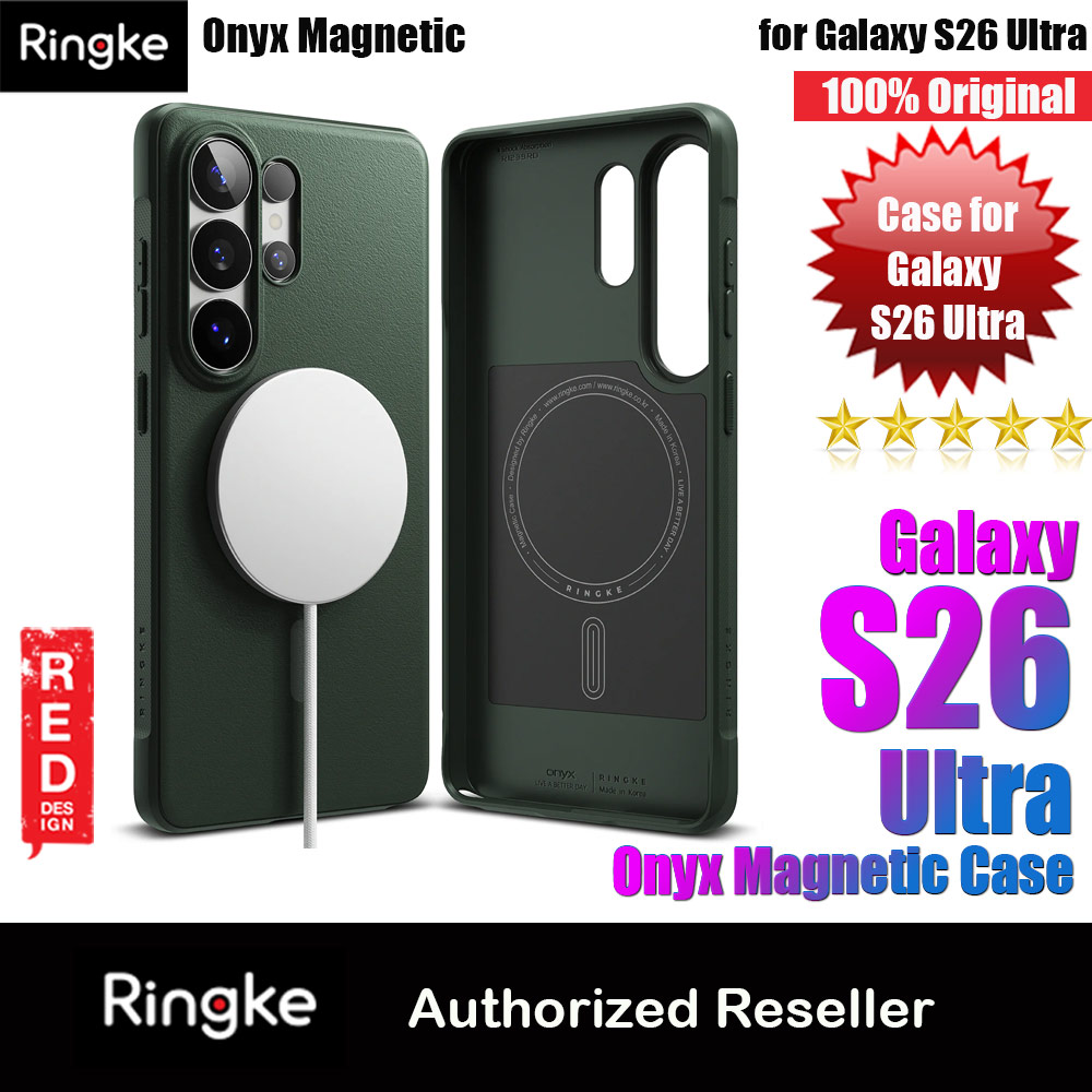 Picture of Ringke Onyx Magnetic Slim TPU Protection Case for Samsung Galaxy S26 Ultra (Green) Samsung Galaxy S26 Ultra- Samsung Galaxy S26 Ultra Cases, Samsung Galaxy S26 Ultra Covers, iPad Cases and a wide selection of Samsung Galaxy S26 Ultra Accessories in Malaysia, Sabah, Sarawak and Singapore 