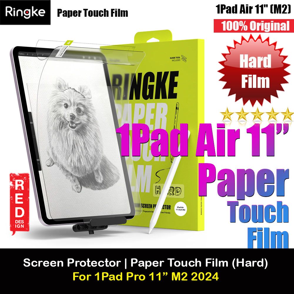Picture of Ringke Hard Film Screen Protector for iPad Air 11 M2 2024 (2pcs) Apple iPad Air 11 M2 2024- Apple iPad Air 11 M2 2024 Cases, Apple iPad Air 11 M2 2024 Covers, iPad Cases and a wide selection of Apple iPad Air 11 M2 2024 Accessories in Malaysia, Sabah, Sarawak and Singapore 