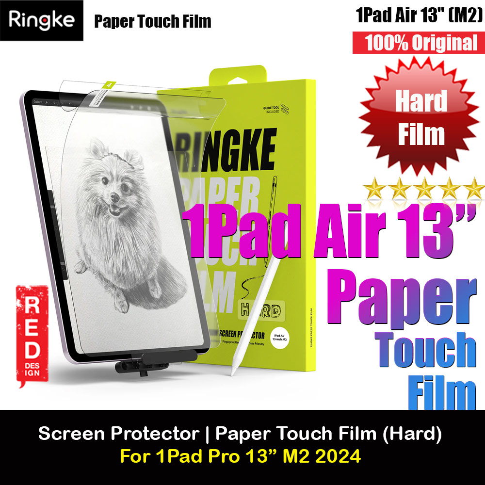 Picture of Ringke Hard Film Screen Protector  for iPad Air 13 M2 2024 (2pcs) Apple iPad Air 13  M2 2024- Apple iPad Air 13  M2 2024 Cases, Apple iPad Air 13  M2 2024 Covers, iPad Cases and a wide selection of Apple iPad Air 13  M2 2024 Accessories in Malaysia, Sabah, Sarawak and Singapore 