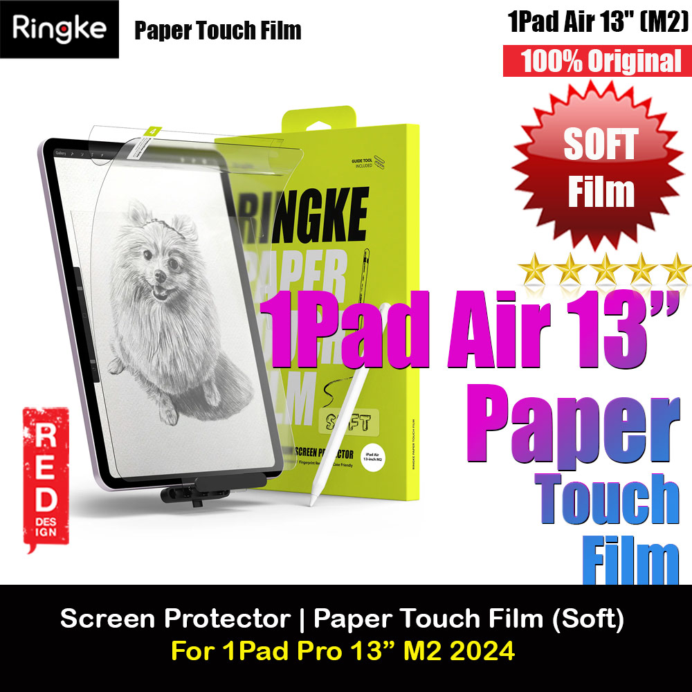 Picture of Ringke Soft Film Screen Protector  for iPad Air 13 M2 2024 (2pcs) Apple iPad Air 13  M2 2024- Apple iPad Air 13  M2 2024 Cases, Apple iPad Air 13  M2 2024 Covers, iPad Cases and a wide selection of Apple iPad Air 13  M2 2024 Accessories in Malaysia, Sabah, Sarawak and Singapore 