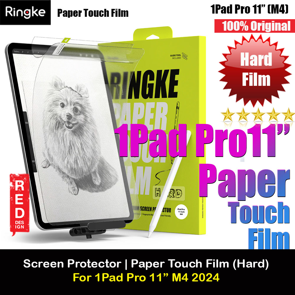 Picture of Ringke Hard Film Screen Protector  for iPad Pro 11 M4 2024 (2pcs) Apple iPad Pro 11 M4 2024- Apple iPad Pro 11 M4 2024 Cases, Apple iPad Pro 11 M4 2024 Covers, iPad Cases and a wide selection of Apple iPad Pro 11 M4 2024 Accessories in Malaysia, Sabah, Sarawak and Singapore 