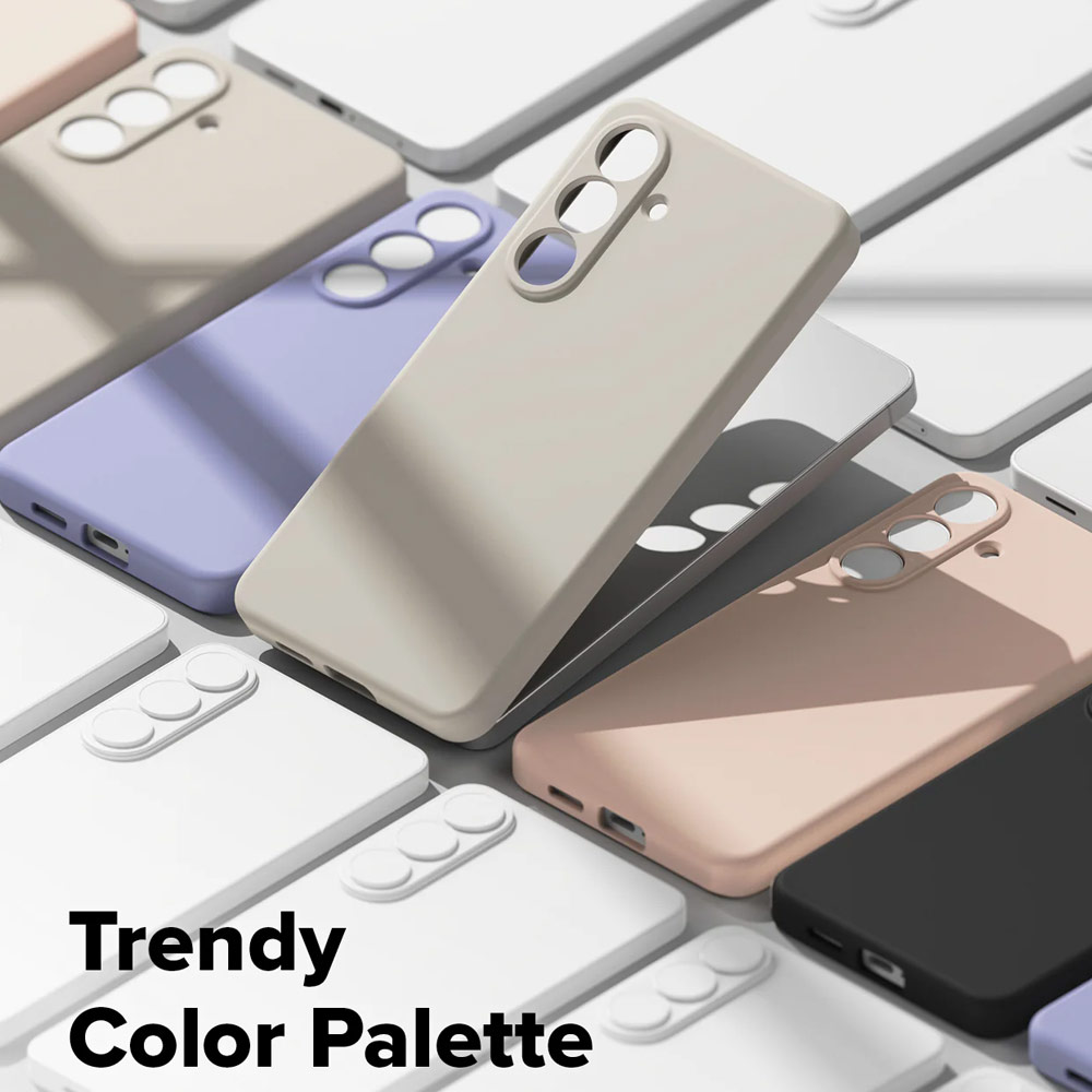 Picture of Samsung Galaxy S26 Case | Ringke Silicone Magnetic Soft Protection Case for Samsung Galaxy S26 (Lavender)