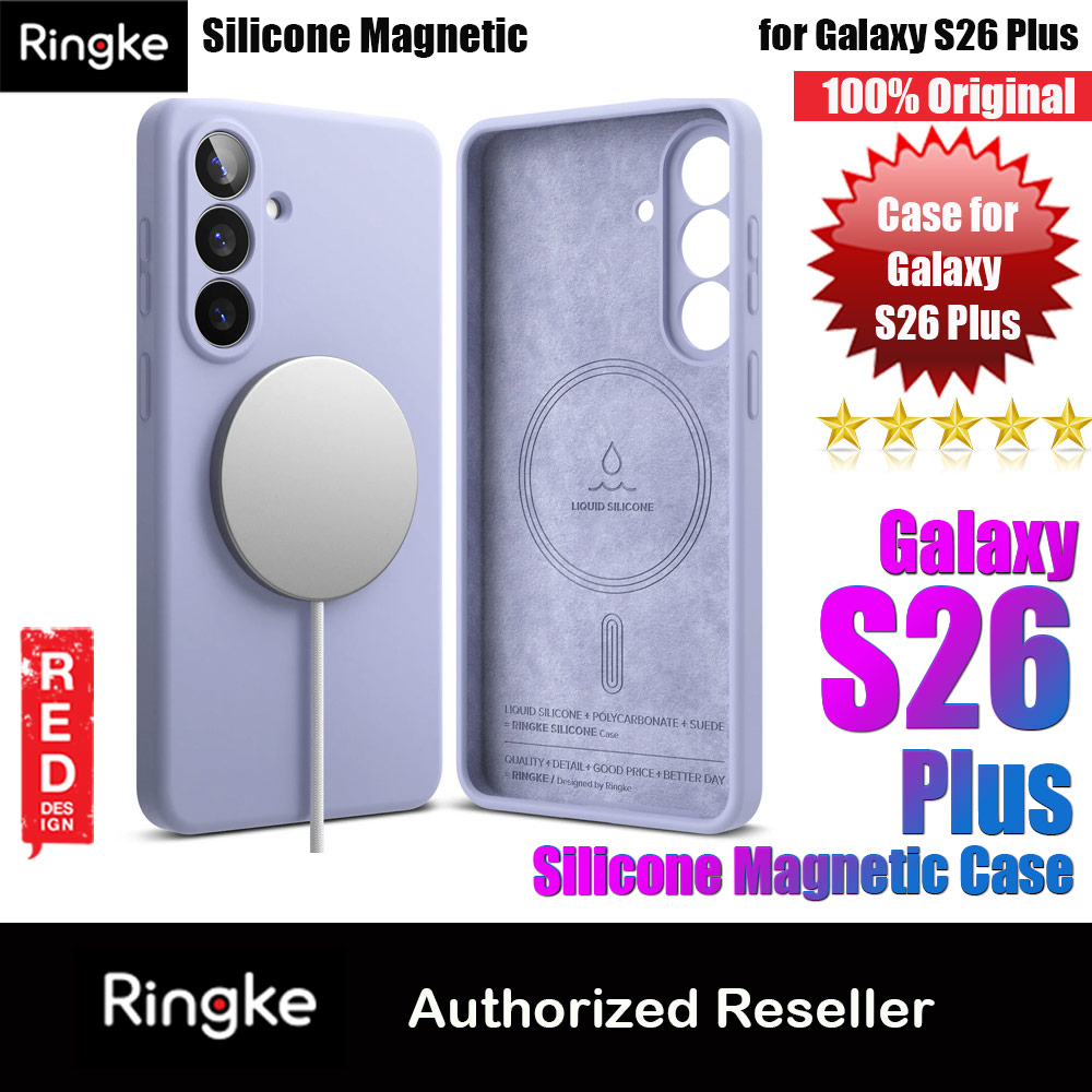 Picture of Ringke Silicone Magnetic Soft Protection Case for Samsung Galaxy S26 Plus (Lavender) Samsung Galaxy S26 Plus- Samsung Galaxy S26 Plus Cases, Samsung Galaxy S26 Plus Covers, iPad Cases and a wide selection of Samsung Galaxy S26 Plus Accessories in Malaysia, Sabah, Sarawak and Singapore 