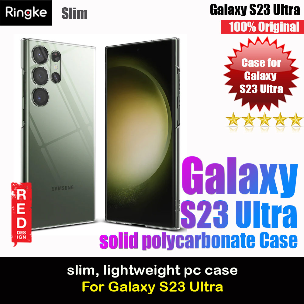 Picture of Ringke Slim Lightweight PC Material Case for Samsung Galaxy S23 Ultra (Clear) Samsung Galaxy S23 Ultra- Samsung Galaxy S23 Ultra Cases, Samsung Galaxy S23 Ultra Covers, iPad Cases and a wide selection of Samsung Galaxy S23 Ultra Accessories in Malaysia, Sabah, Sarawak and Singapore 