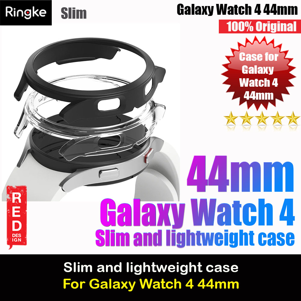 Picture of Ringke Slim and lightweight Durable Case for Galaxy Watch 4 44mm Case (Clear and Black) Samsung Galaxy Watch 4 44mm- Samsung Galaxy Watch 4 44mm Cases, Samsung Galaxy Watch 4 44mm Covers, iPad Cases and a wide selection of Samsung Galaxy Watch 4 44mm Accessories in Malaysia, Sabah, Sarawak and Singapore 