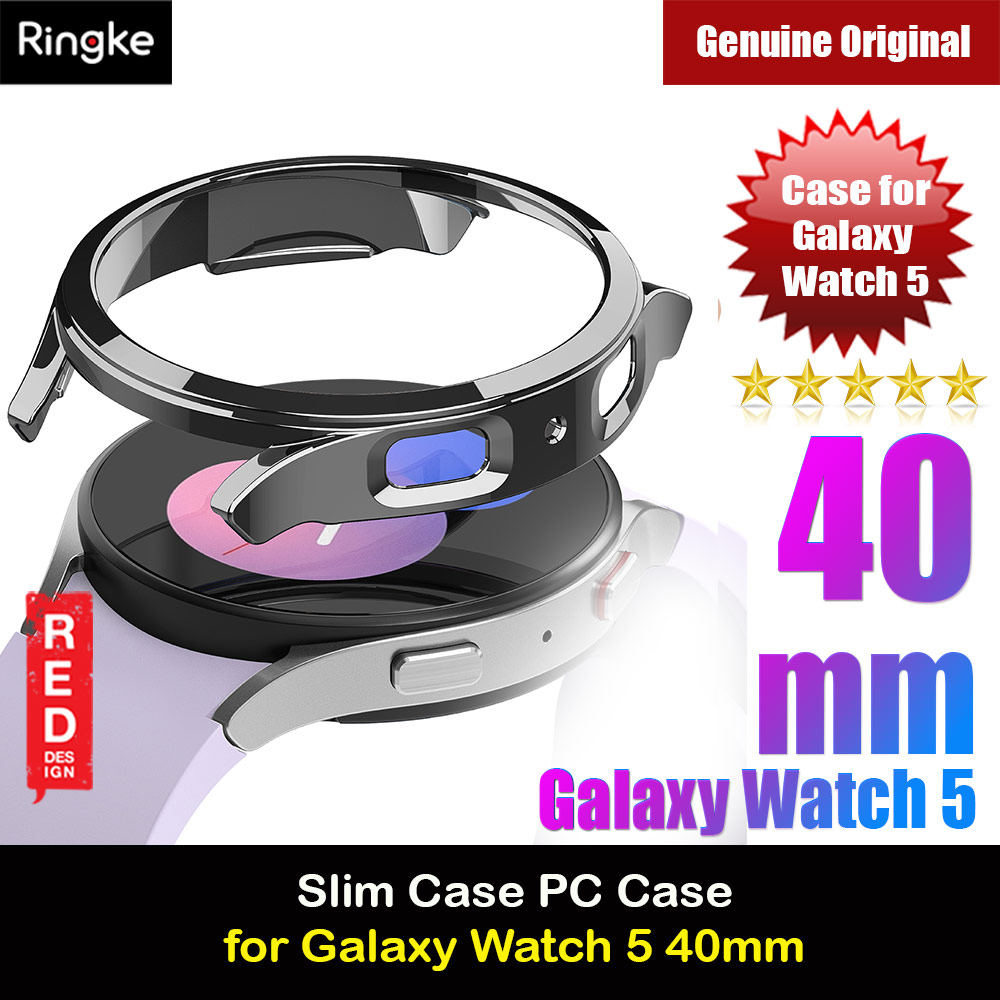 Picture of Ringke Slim Case Durable PC Protection Case for Samsung Galaxy Watch 5 Series 40mm (Dark Chrome) Samsung Galaxy Watch 5 40mm- Samsung Galaxy Watch 5 40mm Cases, Samsung Galaxy Watch 5 40mm Covers, iPad Cases and a wide selection of Samsung Galaxy Watch 5 40mm Accessories in Malaysia, Sabah, Sarawak and Singapore 