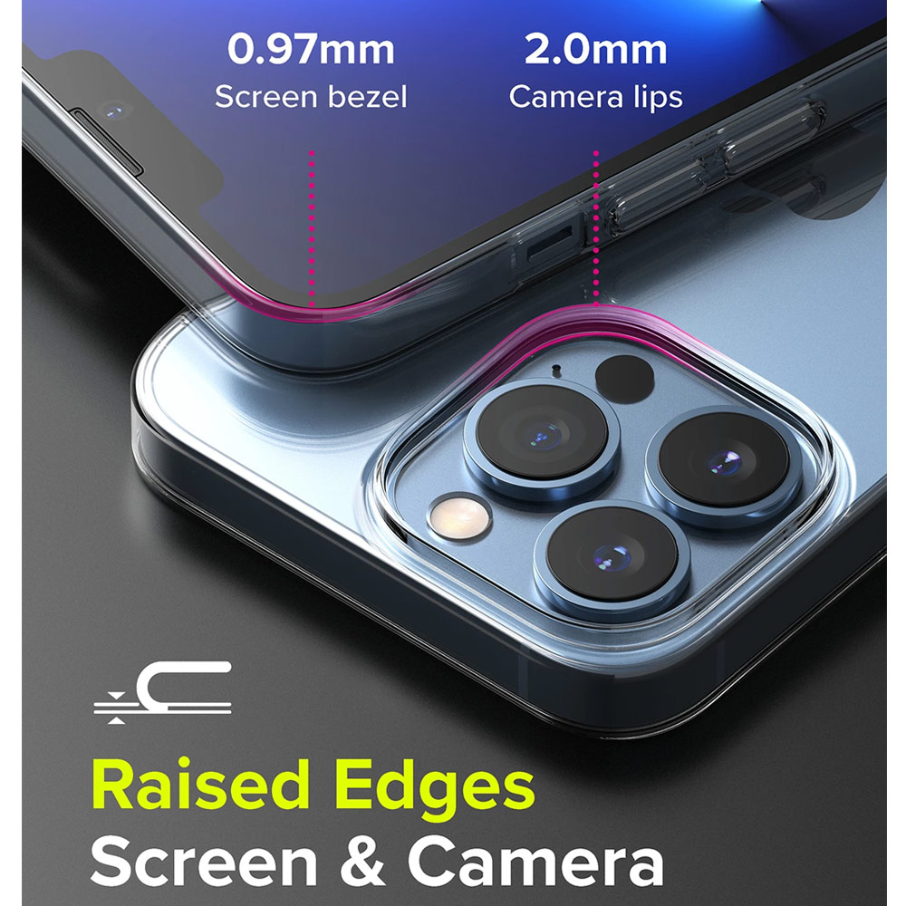 Picture of Apple iPhone 13 6.1 Case | Ringke Slim Protection Anti Yellowing Crystal Clear Case for Apple iPhone 13 6.1 (Clear)
