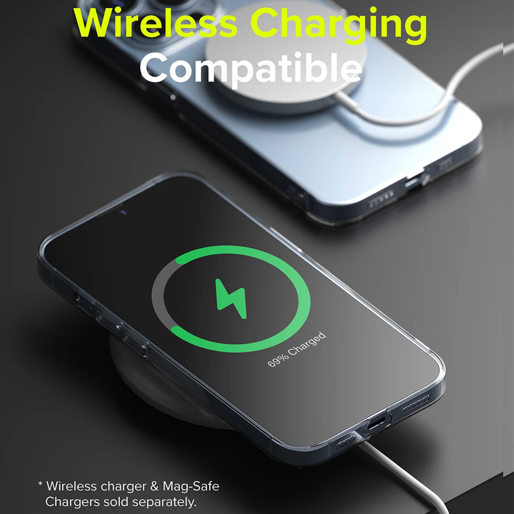 Picture of Apple iPhone 13 6.1 Case | Ringke Slim Protection Anti Yellowing Crystal Clear Case for Apple iPhone 13 6.1 (Clear)