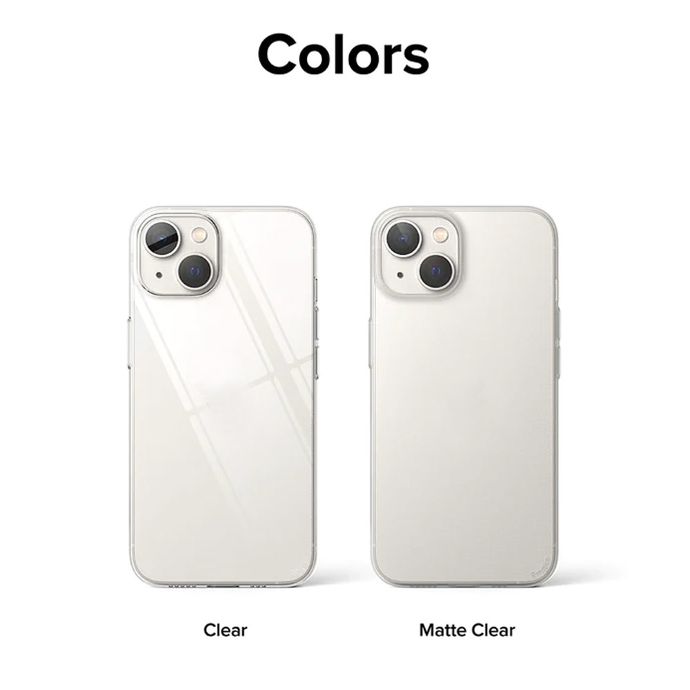 Picture of Apple iPhone 14 6.1 Case | Ringke Slim Protection Anti Yellowing Crystal Clear Case for Apple iPhone 14 6.1 (Matte)