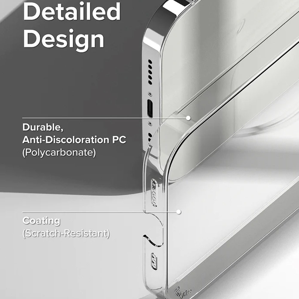 Picture of Apple iPhone 14 Pro 6.1 Case | Ringke Slim Protection Anti Yellowing Crystal Clear Case for Apple iPhone 14 Pro 6.1 (Matte)