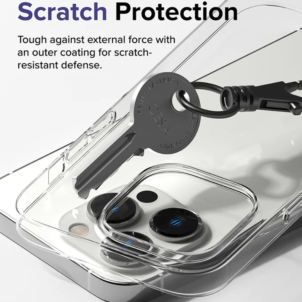 Picture of Apple iPhone 14 Pro 6.1 Case | Ringke Slim Protection Anti Yellowing Crystal Clear Case for Apple iPhone 14 Pro 6.1 (Matte)