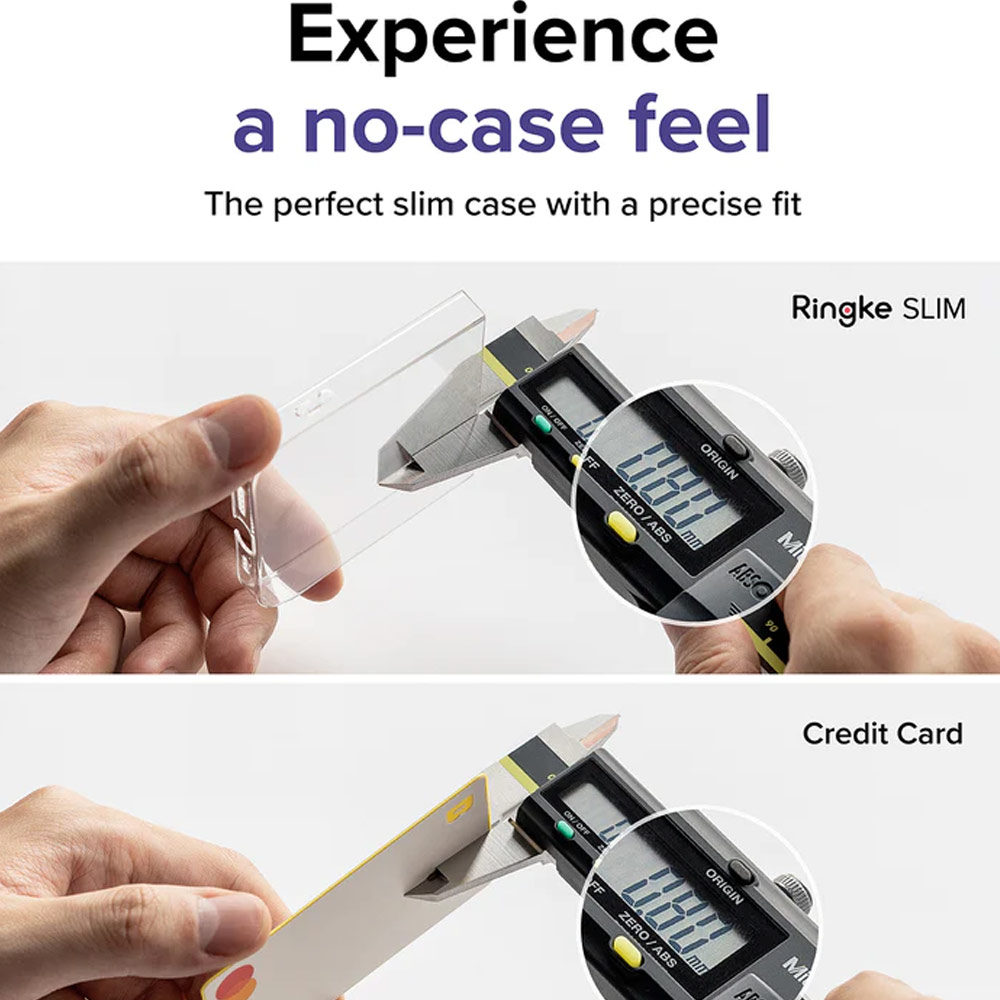 Picture of Apple iPhone 14 Pro 6.1 Case | Ringke Slim Protection Anti Yellowing Crystal Clear Case for Apple iPhone 14 Pro 6.1 (Matte)