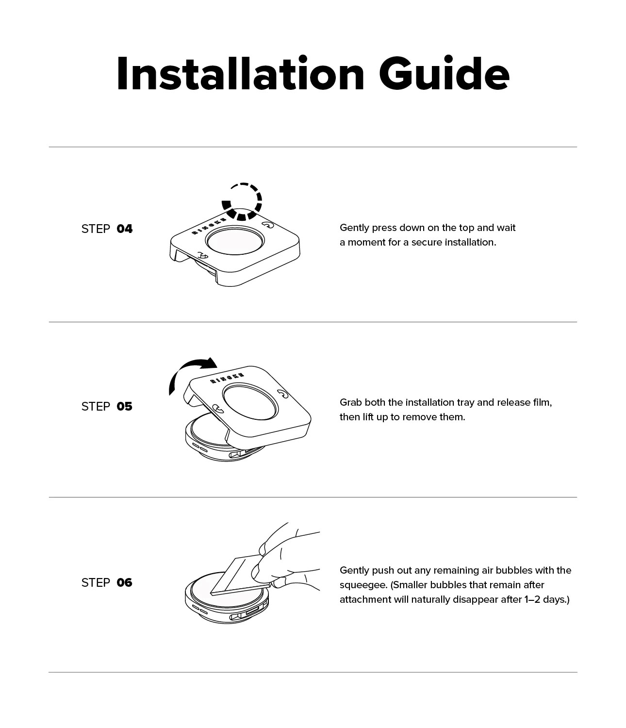 Picture of Samsung Galaxy Watch 8 40mm | Ringke Tempered Glass Pro for Samsung Galaxy Watch 8 40mm (2pcs)