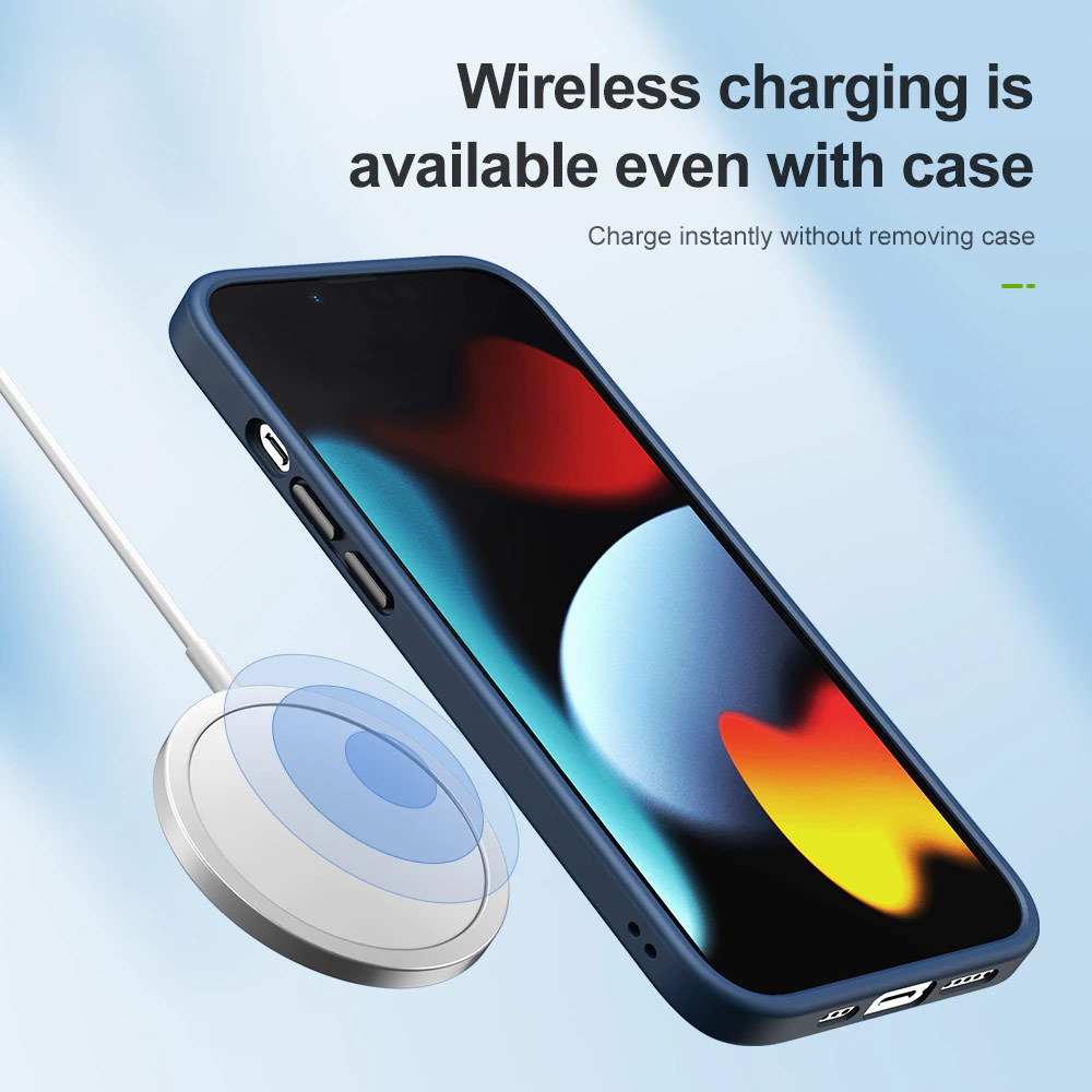 Picture of Apple iPhone 13 6.1 Case | Rock Guard Pro Drop Protection Case for iPhone 13 6.1 (Clear Black)