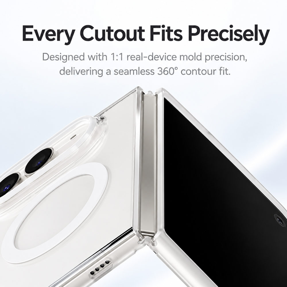 Picture of Apple iPhone Duo Case | ROCK Inshare Crystal Clear Magnetic Case for iPhone Duo - Clear
