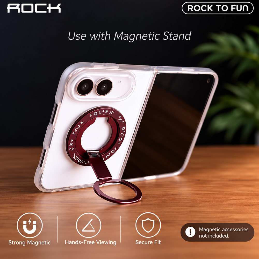 Picture of Apple iPhone Duo Case | ROCK Inshare Crystal Clear Magnetic Case for iPhone Duo - Clear
